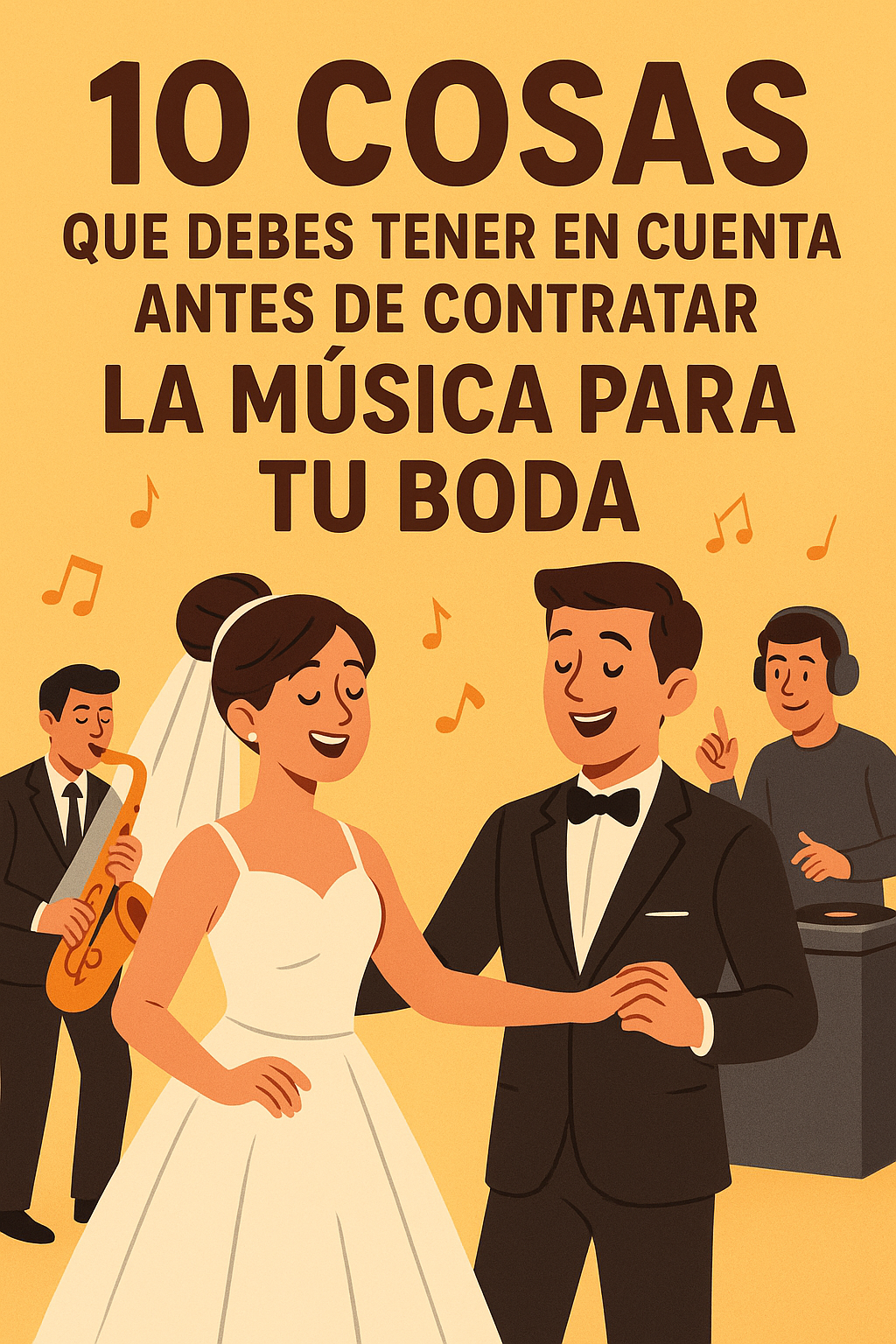 10 cosas que debes tener en cuenta antes de contratar la música para tu boda